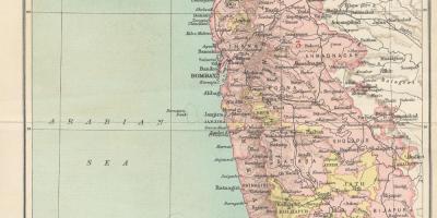 Mapa Bombay lehendakaritza