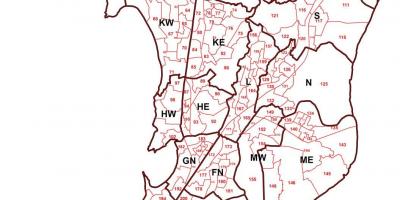 Ward mapa Mumbai