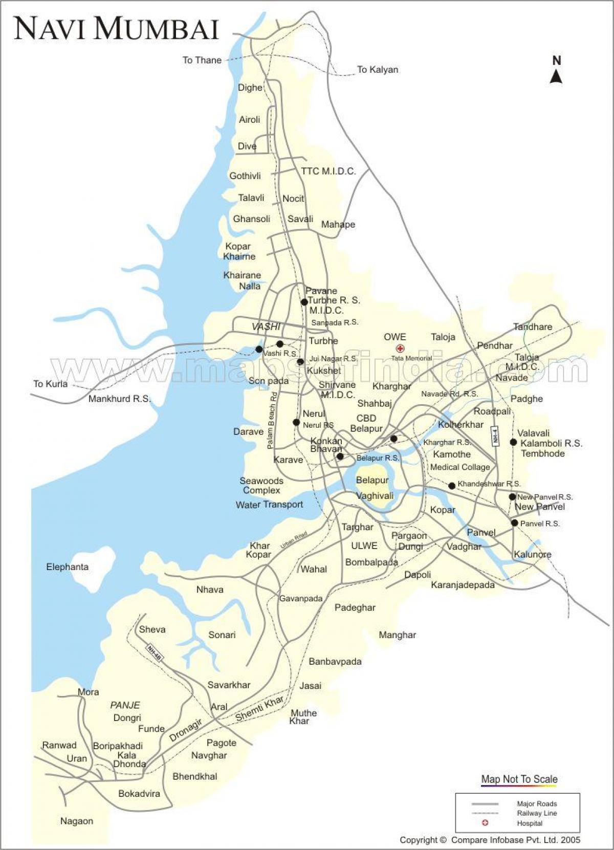 mapa berri Mumbai