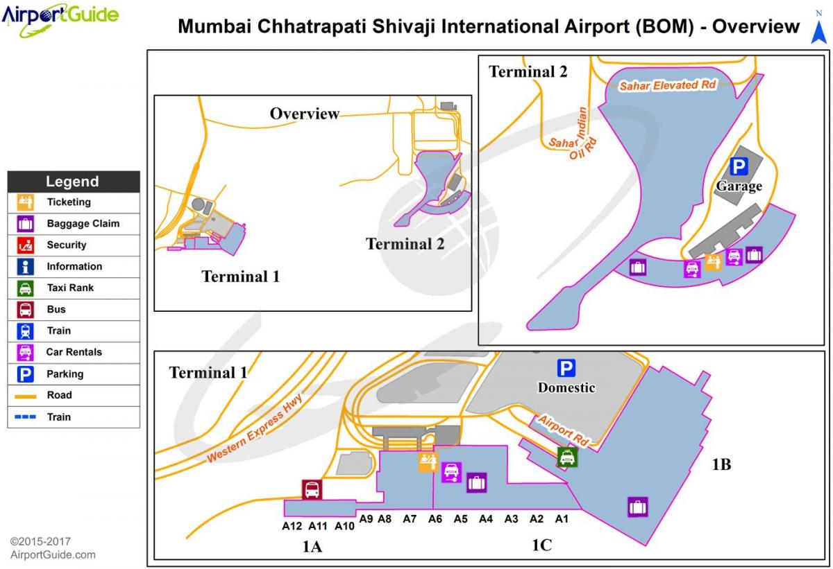 Chhatrapati Shivaji terminus mapa