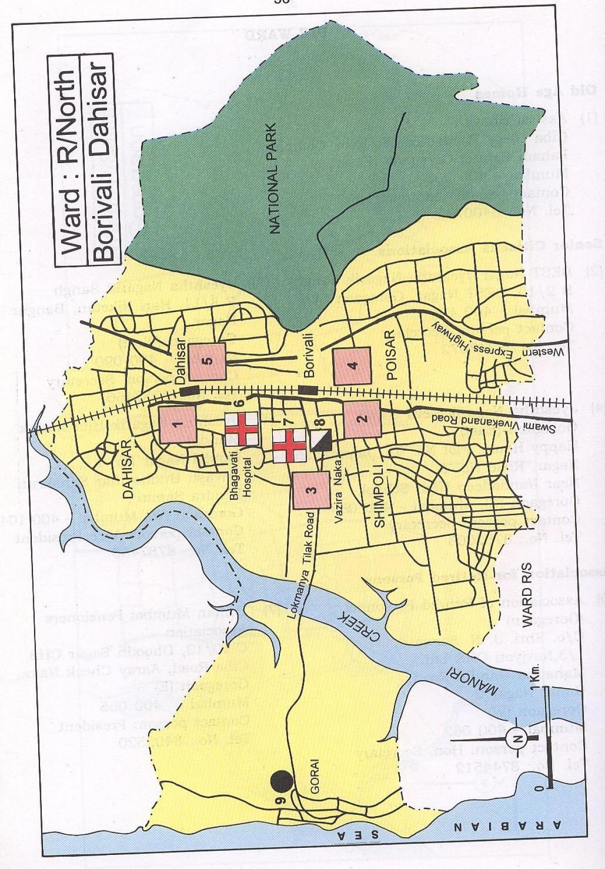 mapa Dahisar Mumbai